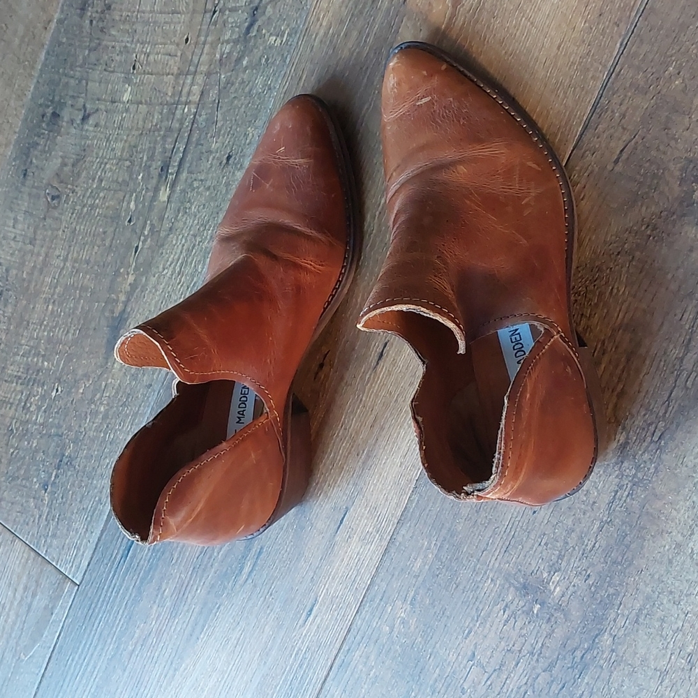 Steve Madden Austin leather Brown shoes size 6.5